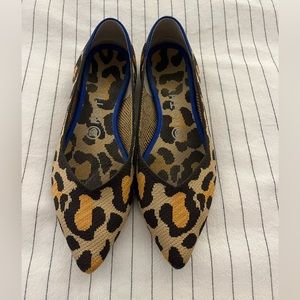 Rothys leopard 8.5 shoe